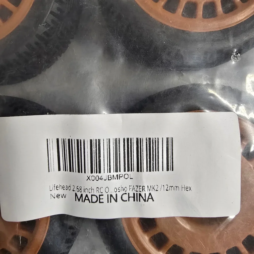 Lifehead 2.68 inch RC Tires Wheels 12mm Hex for Kyosho Fazer MK2 4pc Set Remote